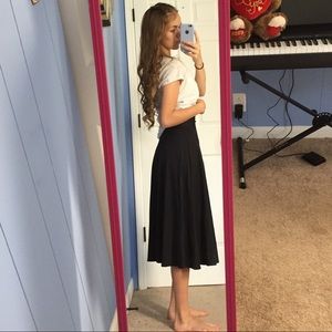 patagonia black sports skirt